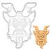 Realistic Krampus Cookie Cutter, Suitable for Christmas Party, 1 Piece