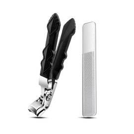 Nail Clippers,Toenail Clippers,Nail Clippers for Men,Toe Nail Clippers,Fingernail Clipper,Proclip Wide Jaw Opening Nail Clippers for Thick Nails,1Set