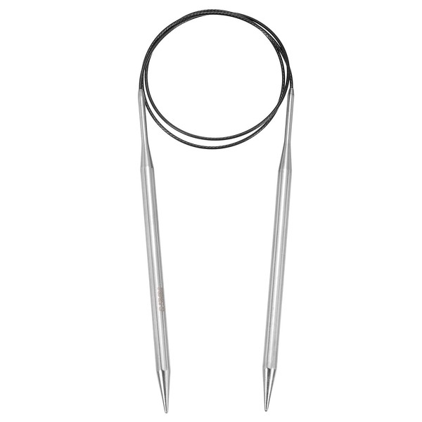 uxcell Size US 10.5 (6.5mm) Knitting Needles Circular Needle 32