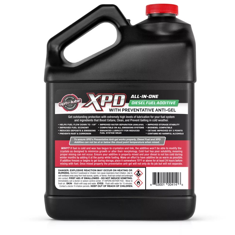 Opti-Lube XPD Diesel Fuel Additive: 1 Gallon without Accessories