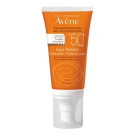 Mat Perfect Fluido Color Fps50 Piel Sensible Mixtas Grasas 50ml
