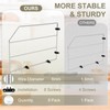 Blulu 6 Pcs Baking Sheet Organizer 12" x 20" Tray