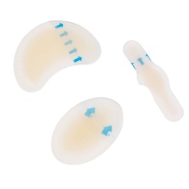 15PCS Gel Blister Pads,3 Size Blister Plasters for Heel Protector, Blisters, Corn Pedicure Patch and Guard Skin, Heel Blister Prevention