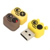 Flash Drive PVC Cartoon Bee Style USB 2.0 Standard Hot