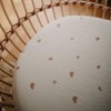 Mushie Fitted Crib Sheet | Extra Soft Muslin Crib Sheet