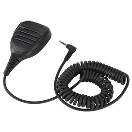 3.5mm PTT Handheld Walkie Talkie Radio Speaker Mic For YAESU FT1D FT1XDR FT2DR FT2XDR