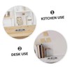 OHPHCALL Concealed Recessed Trash Bin Cover Stainless Steel Built Flap