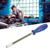 Flexible Hose Clamp Driver, 7mm Flexible Hex Screwdriver 90 Degree