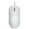 Mars Gaming MMPROW White, Ultra Lightweight Mouse for Ambidextrous, RGB