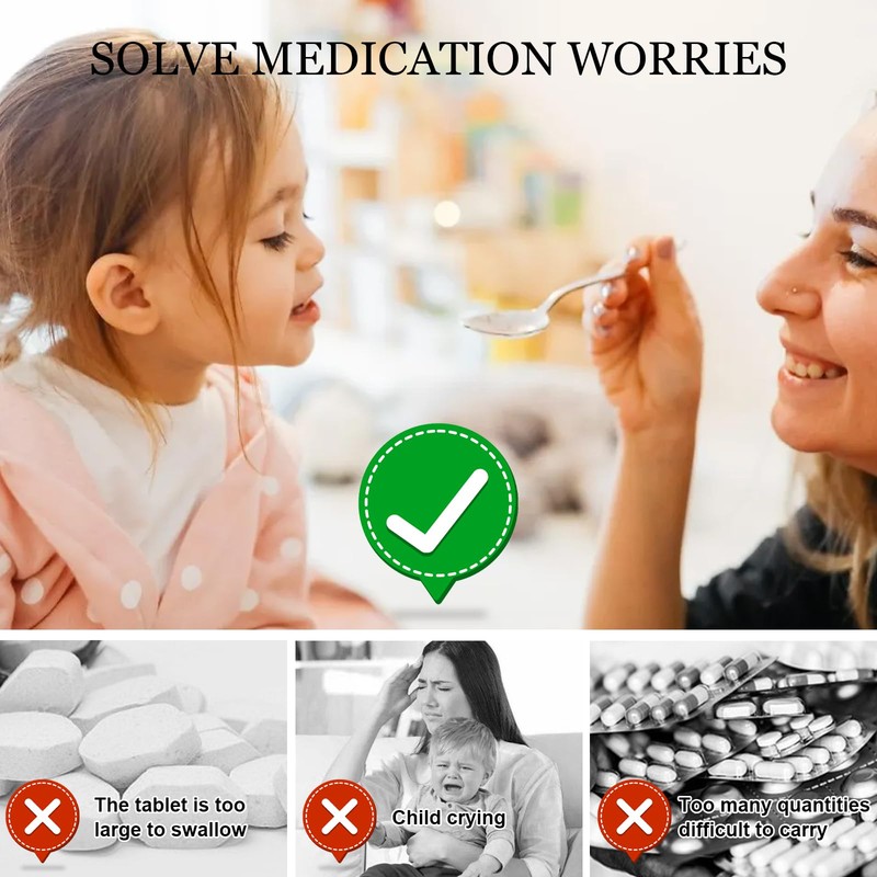 Grinding Tablets, Bear Pulveriser Pills, Rotating Tablets Crushing Mortar, Portable