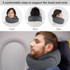 CRIQEKD New Travel Pillow, Travel Pillows for Airplanes, Travel Neck