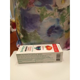 SprinJene Natural Kids' Toothpaste. Fluoride-Free,  Strawberry Flavor. 3.4 oz.