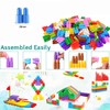 Cawtiuly Kids 160pcs Building Blocks Set Educational STEM Building Toy,