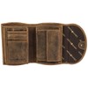 Greenburry Vintage Leather Wallet 13 Cm Saddle Brown