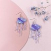 NOIAFZY 2Pairs Cute Sweet Style Acrylic Cloud & Lightning Earrings