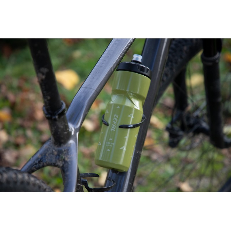ZEFAL Sense Soft 65 Water Bottle, Olive Green, 650ml