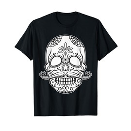 Day Of the Dead Skull Sugar Coloring T-Shirt