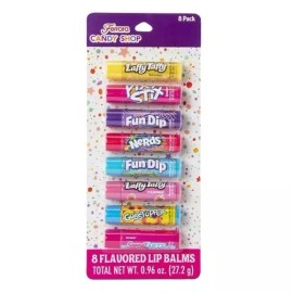 Ferrara Candy Shop Bálsamos Para Labios Aroma Sweetarts, Nerds, Fun Dip 8 Pzs