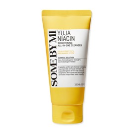 SOME BY MI Yuja Niacin Brightening All-in-One Cleanser – 3,38 Unzen, 100 ml – Milde tägliche Gesichtsreinigung – Formel mit niedrigem pH-Wert, ohne Hautreizungen