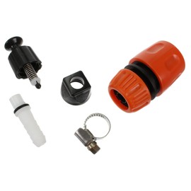 RedPart Spare Parts Kit for Dust Suppression Water Bottle 14L Compatible with Stihl TS400 TS410 TS420 Disc Cutter - Includes Hose Nut Fitting, Hose Nipple, Pressure Valve, Connector, & Hose Clip