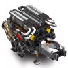 Mould King 10131 W16 Engine Motor Double V8 Cylinder Building