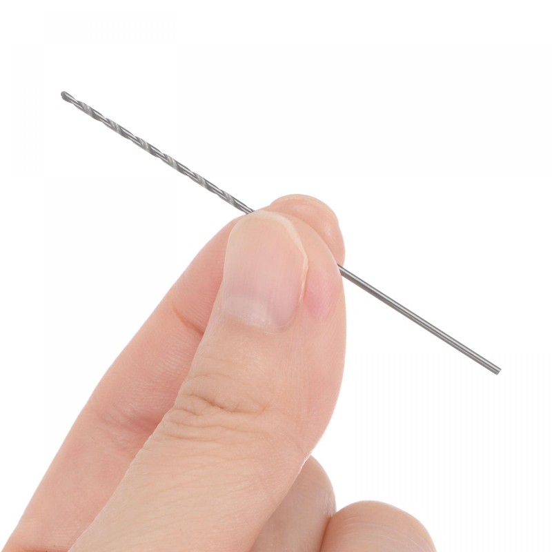 sourcing map Mini Micro Twist Drill Bit High-Speed Steel Straight