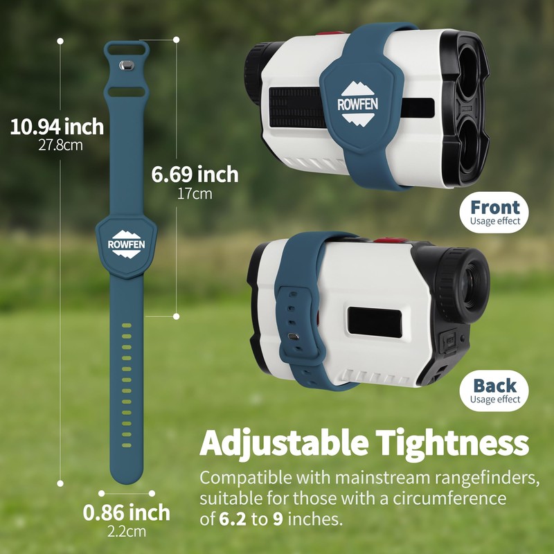 ROWFEN Rangefinder Magnetic Strap for Golf - Adjustable Range Finder