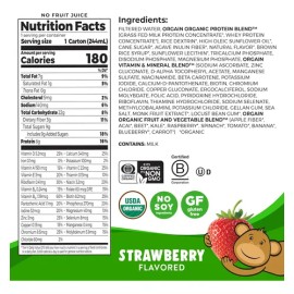 Orgain Kids Protein Strawberry 244ml                                                                                                                  