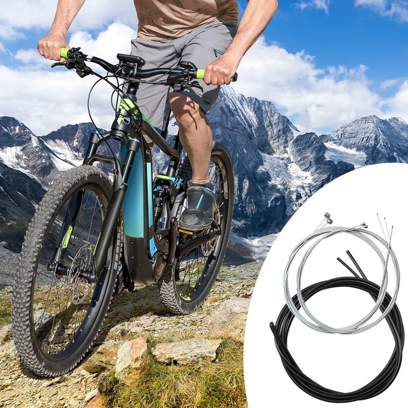 Bicycle Shift Cable Set, Universal Bicycle Shift Cable for Mountain