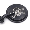 HTTMT- Skull Round Rearview Mirrors 25mm 1" Bar End Compatible
