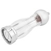 Salt Pepper Grinder Manual Seasoning Mill Shaker Round Acrylic Spice