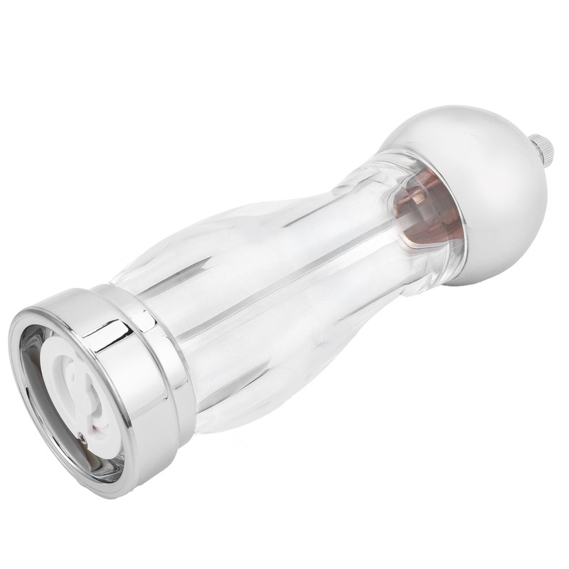 Salt Pepper Grinder Manual Seasoning Mill Shaker Round Acrylic Spice