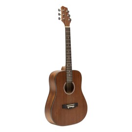 Stagg 6 String Acoustic Guitar, Right, Natural (SA25 MAH TRAVEL)