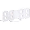 Lunartec watch: Large LED Desk and Wall Clock 7 Segment