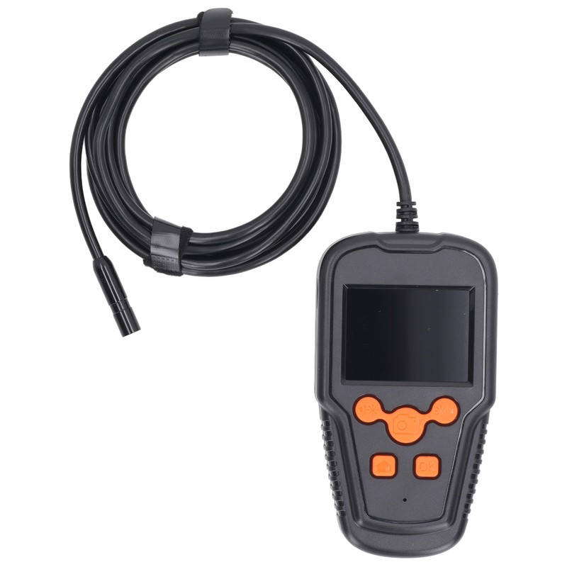 Industrial Endoscope 2.4in IPS Screen Pipeline Inspection Camera Handheld Borescope