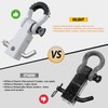Nilight Shackle Hitch Receiver 2Inch 45000 LBs Breaking Strength 3/4"