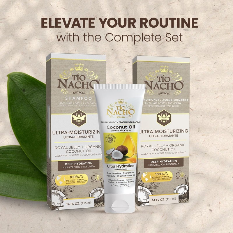 Tio Nacho Ultra Hydration Shampoo with Coconut Oil & Royal