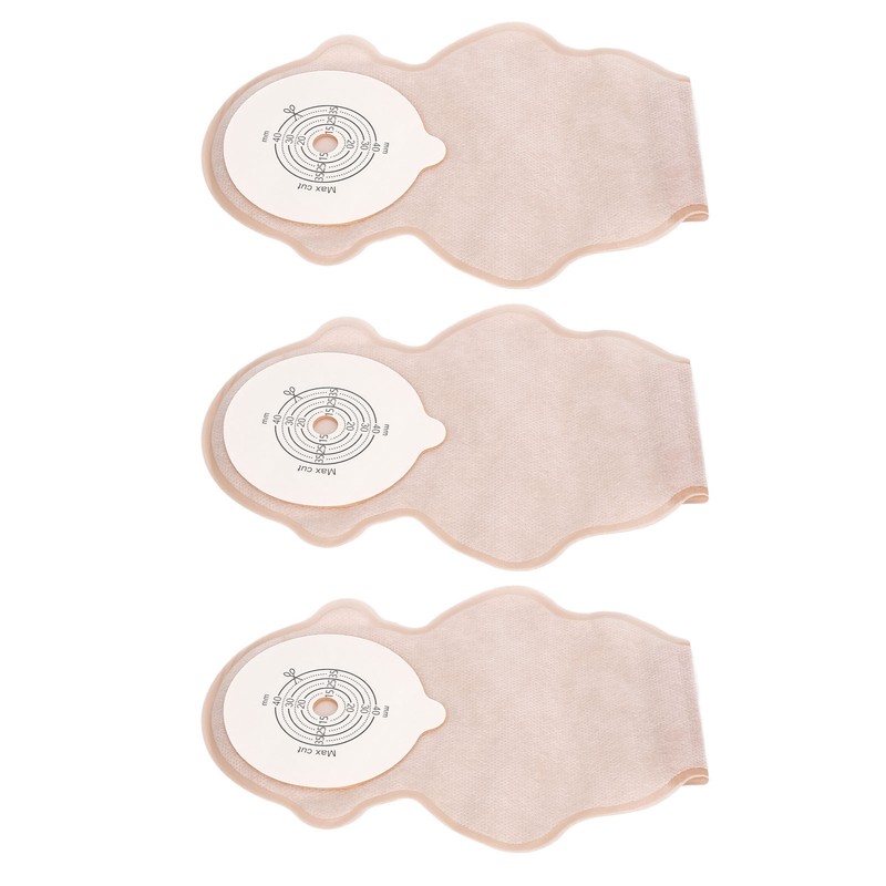 10pcs Children Ostomy Bag Odor Control Disposable Comfortable Disposable Colostomy