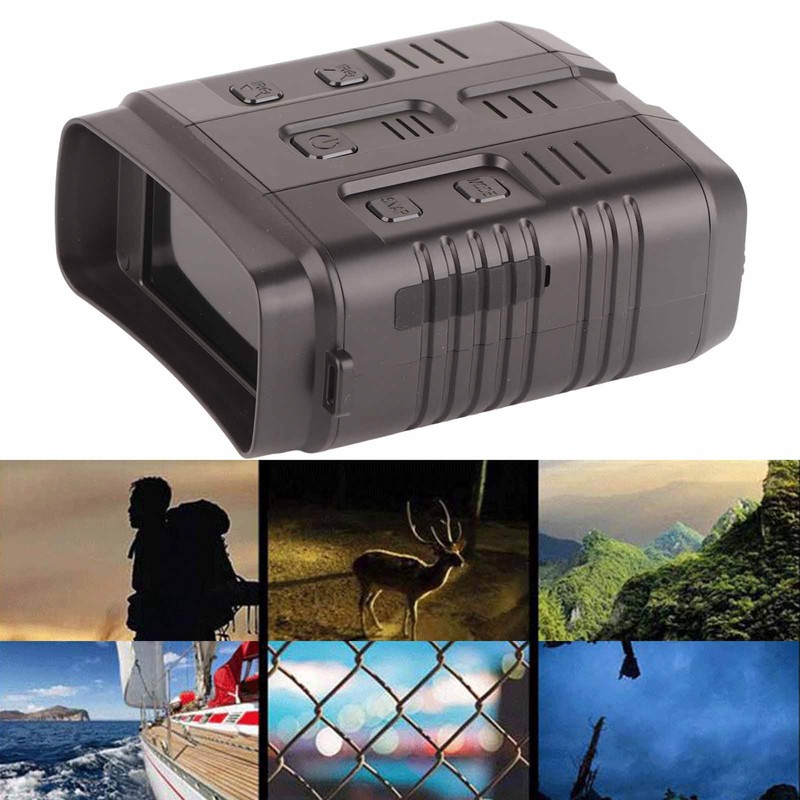 Night Vision Binoculars 5X Zoom 3in Screen IP54 Waterproof Light