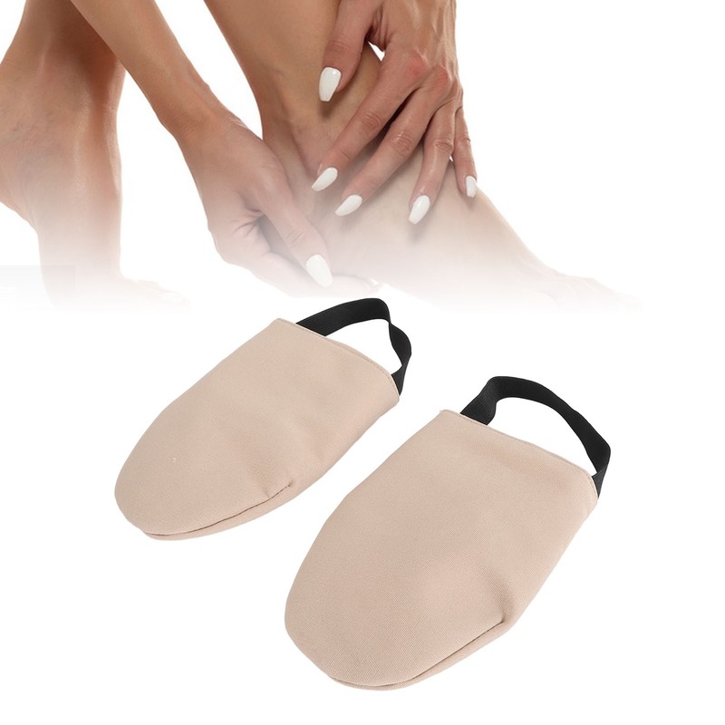2pcs Castor Oil Toe Wrap Portable Reduce Inflammation Moisturise Dry