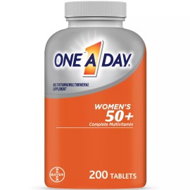 One A Day Women's 50+ Multivitamin Tablets, Multivitamins for Women, 200 Count