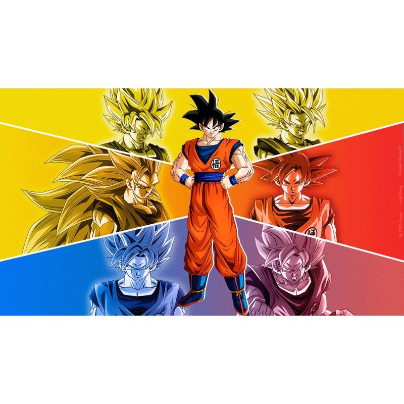 Cosplay Disfraz Completo De Goku Para Hombre 170-180 Cm