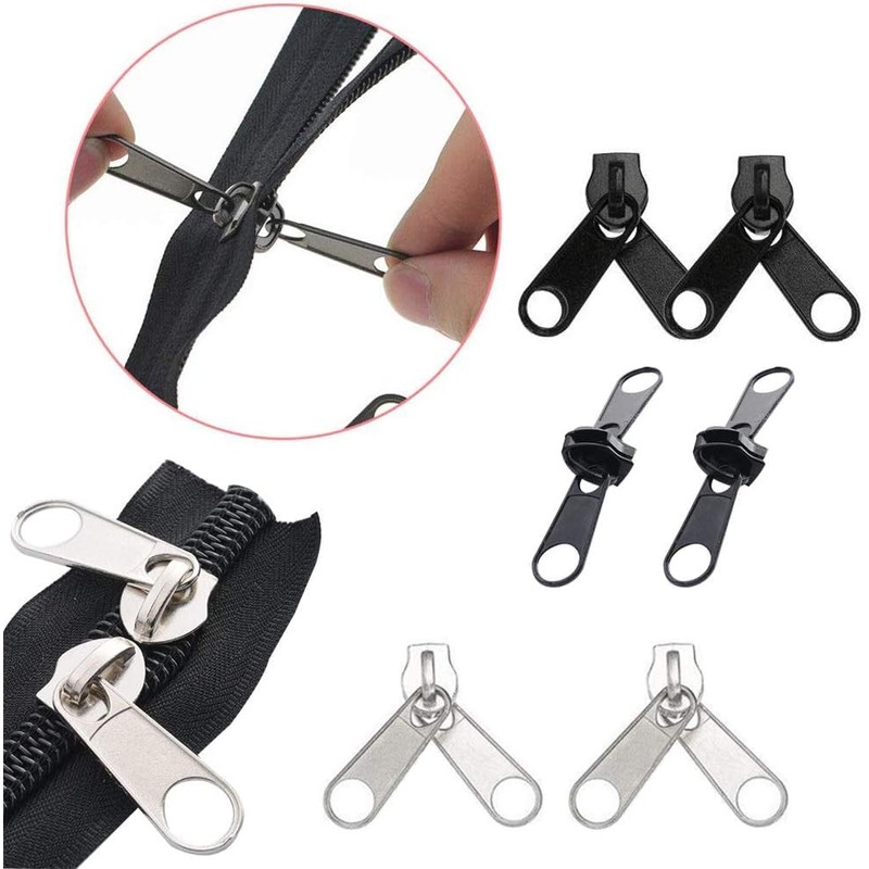 85 Piece Zip Repair Set, Replacement Zippers Zip Repair Kit