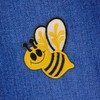 Bee Bumble Bee Sew-On Iron-On Patch Iron-On Patch Size 6.6