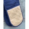 Orla Double Oven Gloves- Heat Resistant Pot Holder- 100% Cotton-