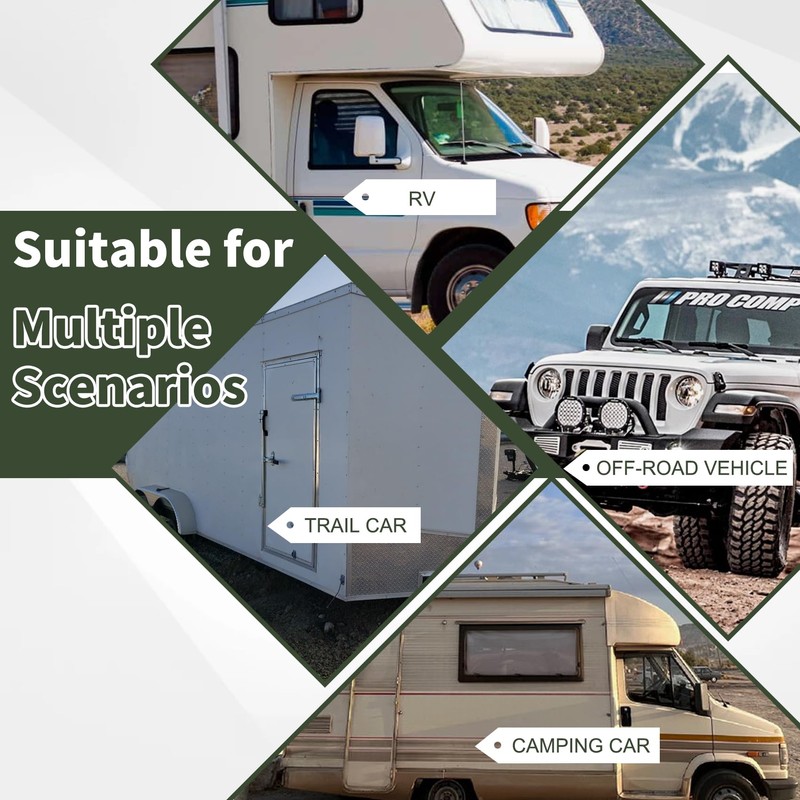 Rv Level Bubble 2-Pack, Bubble Level for Precision Leveling, Compatible