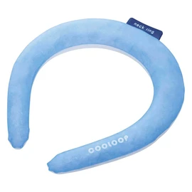 Cogit COOLOOP Ice Neck Ring, Freezes at 82.4°F (28° C), Cools for 2 Hours Under Scorching Sun in Midsummer, 3rd Place Overall Hit Ranking in 2022 in Nikkei Trendy, Blue, M Size