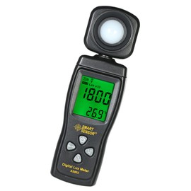 REFENG Mini Digital Lux Meter, LCD Display Handheld Illuminometer Luminometer Photometer Luxmeter Light Meter 0-200000 Lux