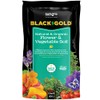 Black Gold Organic Flower and Vegetable Garden Soil 1.5 cu