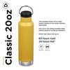 Klean Kanteen Unisex - Adult Classic Loop Cap, Marigold, One